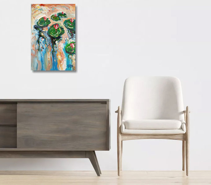 in situ: the artwork generates an individual ambience