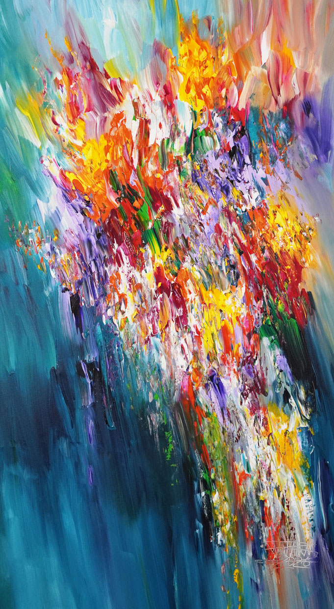 large abstract painting, original artwork