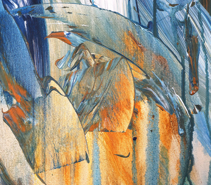 detail of the sailing artwork