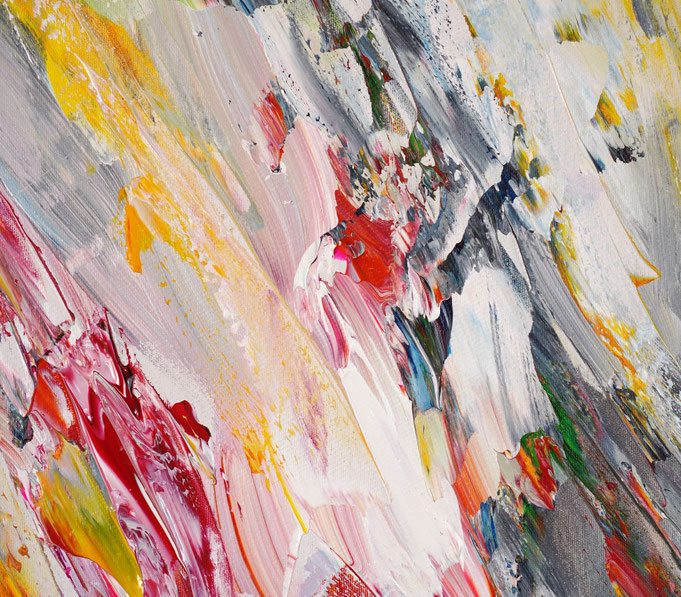 Detail of the abstract artwork by artist Peter Nottrott