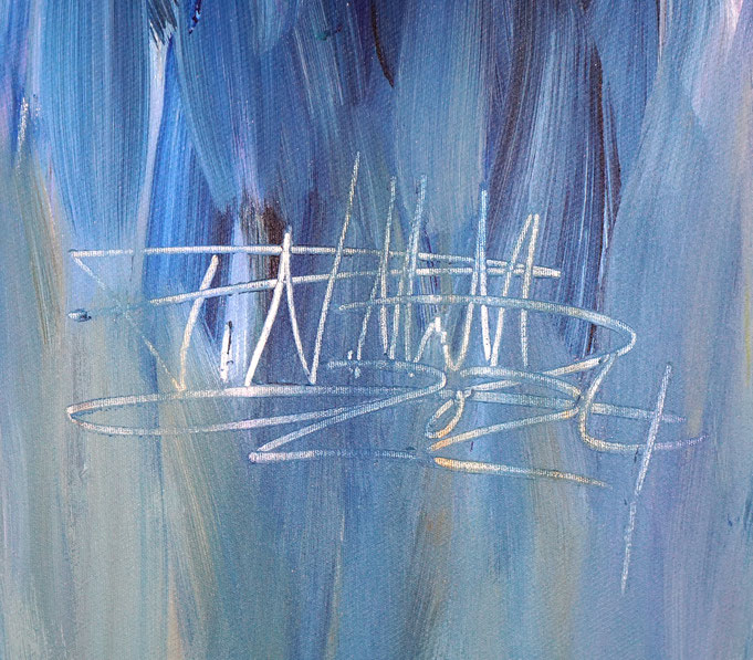 signature of the artist Peter Nottrott and year of creation: 2024