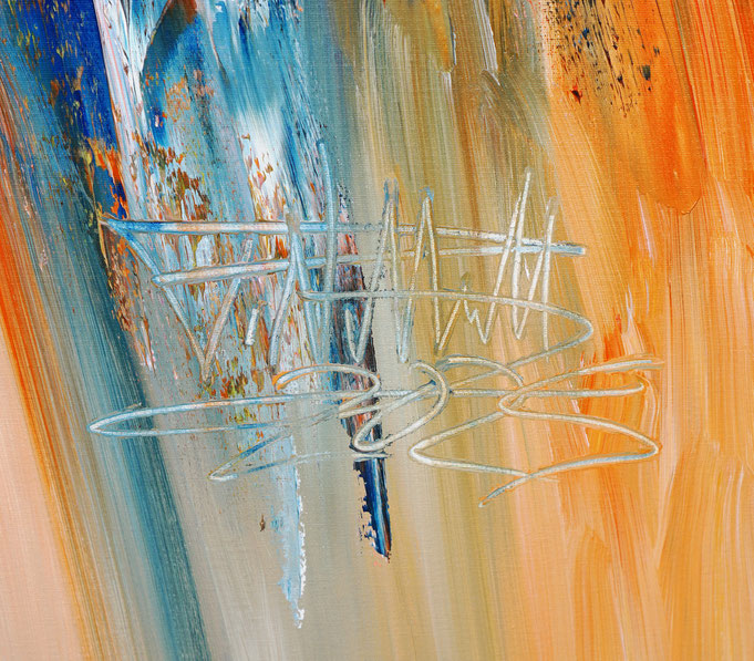 Signature of the artist Peter Nottrott and year of creation