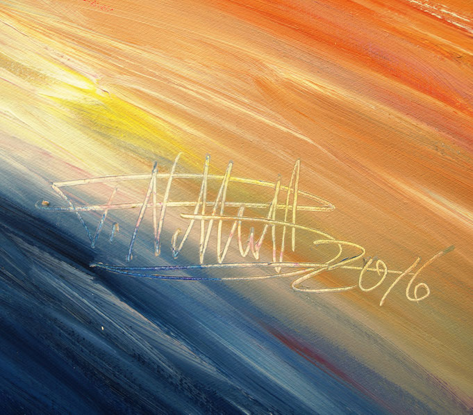 signature of the artist Peter Nottrott and year of creation: 2016