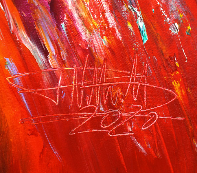 signature of the artist Peter Nottrott and year of creation: 2020