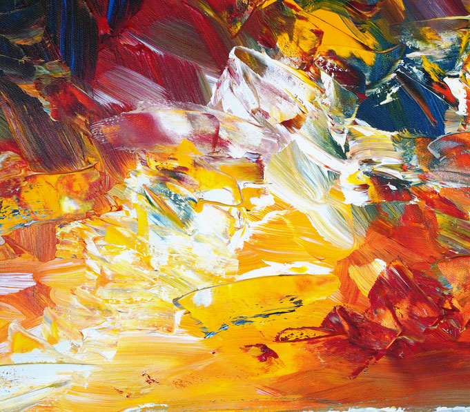 detail of the flower artwork of the artist Peter Nottrott