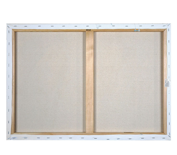 Example of the backview of the stretched canvas