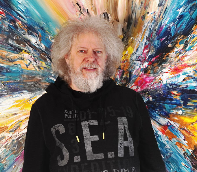 ..just finished painting: Peter Nottrott with Magical Energy Cloud XL 6
