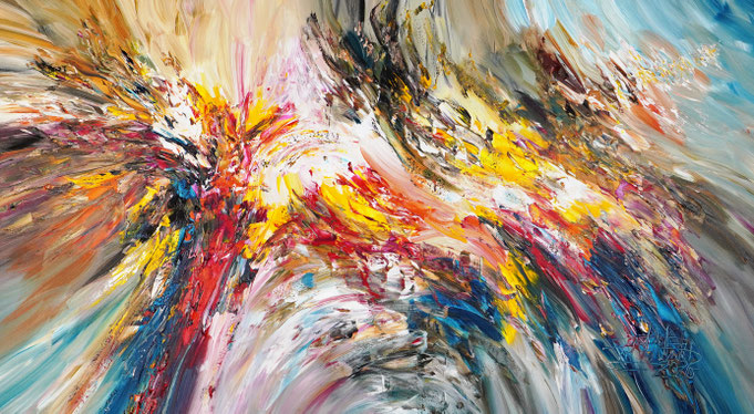 large abstract painting, original artwork