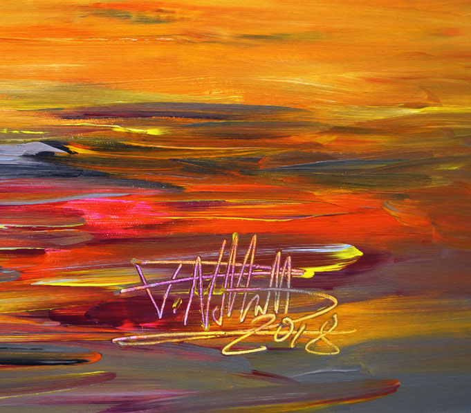 signature of the artist Peter Nottrott and year of creation: 2018