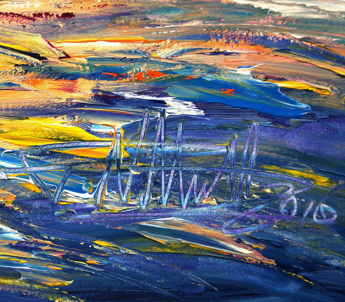 signature of the artist Peter Nottrott and year of creation: 2016