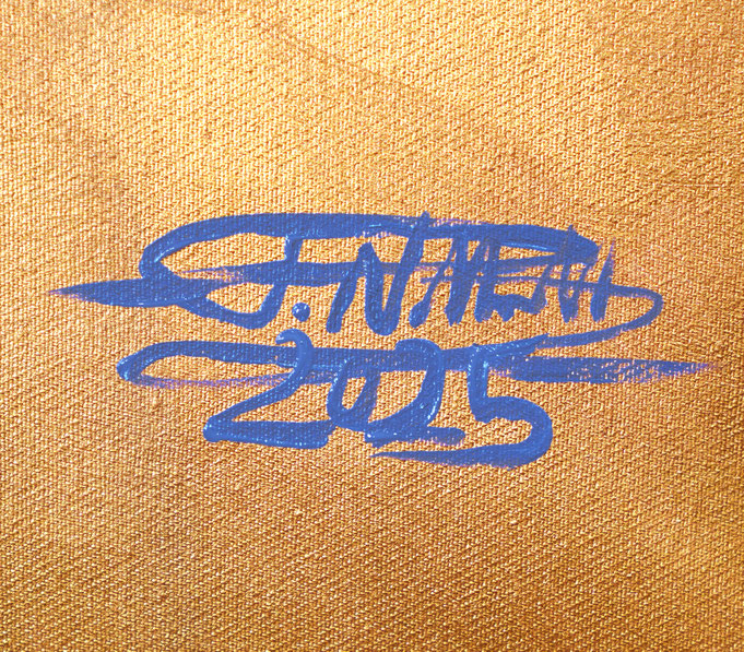 bottom right on the artwork: signature of the artist Peter Nottrott and year of creation