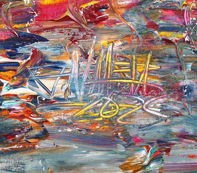 signature of the artist Peter Nottrott and year of creation: 2025