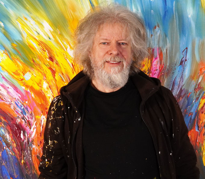 .. just finsihed painting: Peter with Blue Symphony L 9