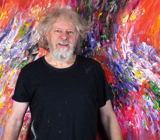 ... just finished painting: Peter with Red Daydream XXL 4