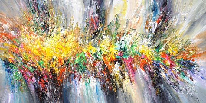 abstract large painting