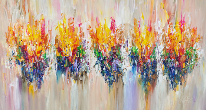 large abstract painting, original artwork
