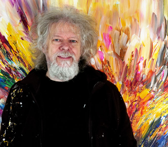 ... just finished painting: Peter with Positive Energy M 7