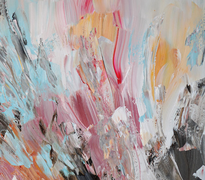 Detail of the abstract artwork by artist Peter Nottrott