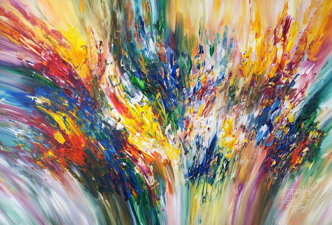 modern bright painting