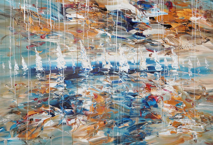 sailing painting