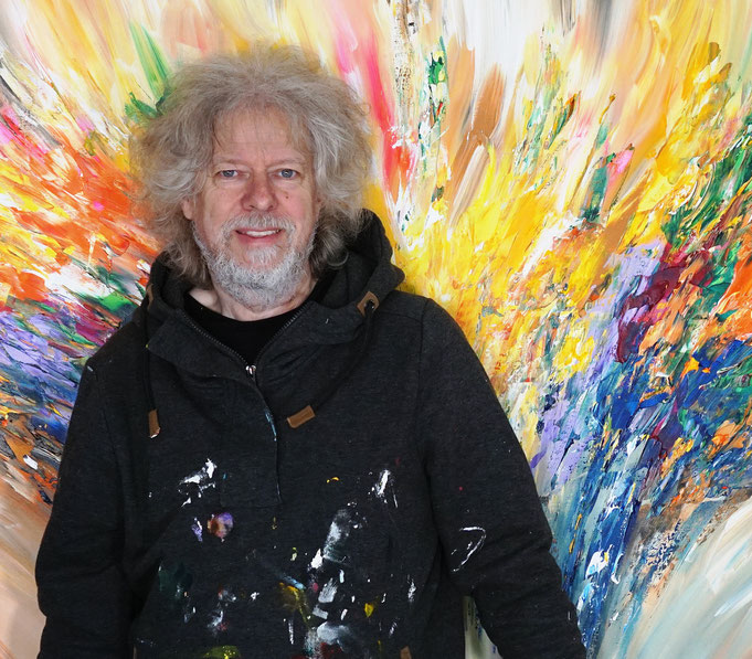 ... just finished painting: Peter with Stick: Positive Energy 4