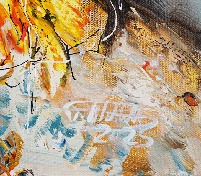 signature of the artist Peter Nottrott and year of creation