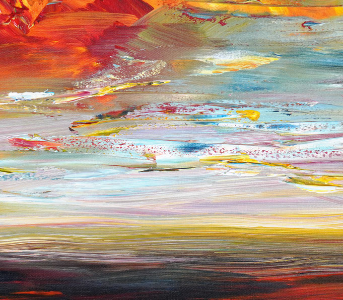 detail of the flower artwork of the artist Peter Nottrott