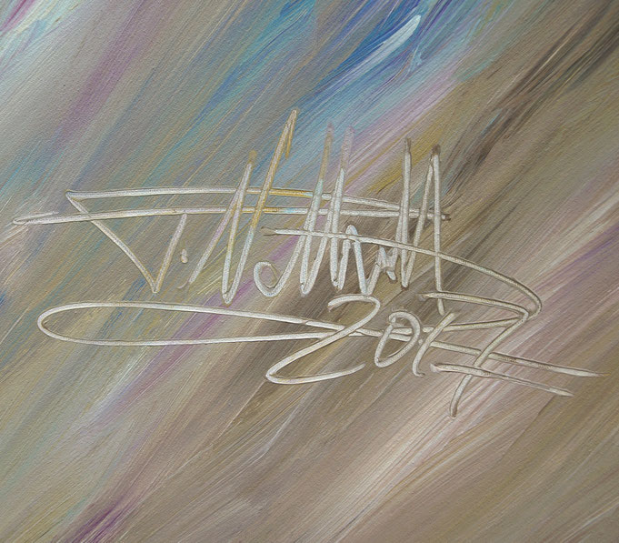 signature of the artist Peter Nottrott and year of creation: 2017