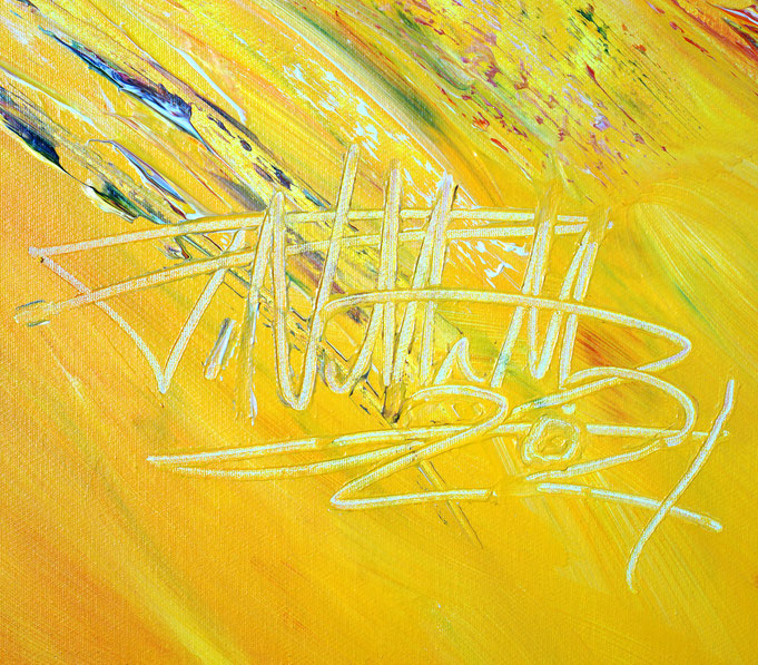 Signature of the artist Peter Nottrott and year of creation: 2021