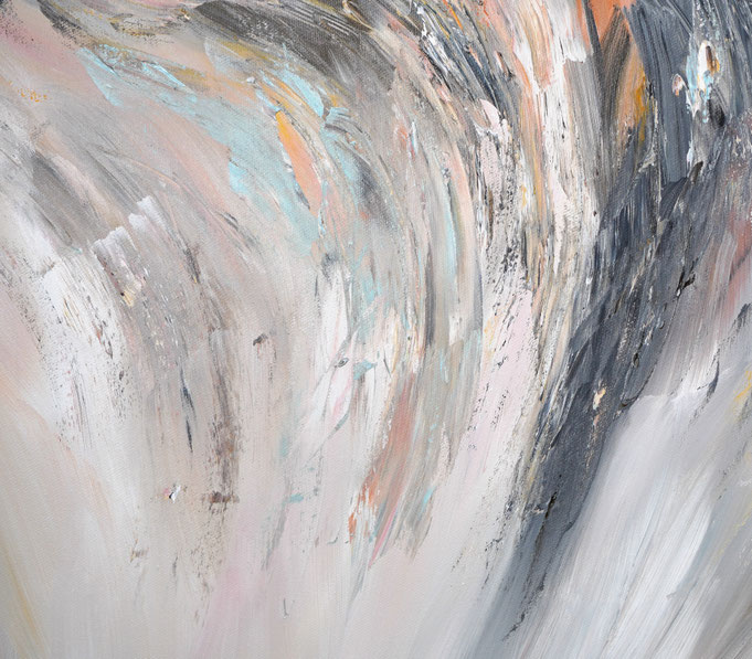 Detail of the abstract artwork by artist Peter Nottrott