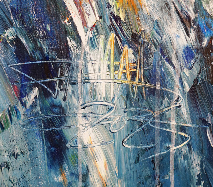 signature of the artist Peter Nottrott and year of creation: 2025