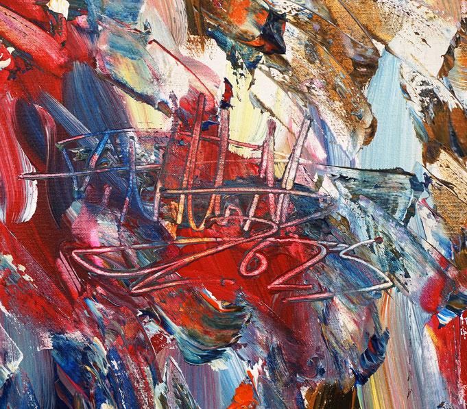 bottom right on the artwork: signature of the artist Peter Nottrott and year of creation: 2025