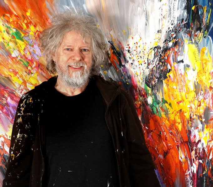 ..just finished painting: Peter with Magnificent Daydream XL 1