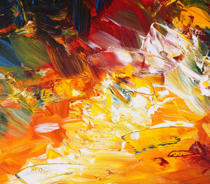 detail of the flower artwork of the artist Peter Nottrott