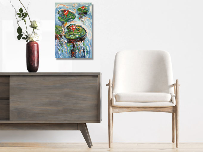 in situ: the artwork generates an individual ambience