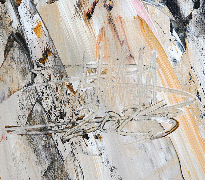 Signature of the artist Peter Nottrott and year of creation