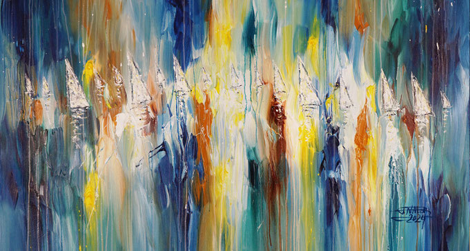 sailing painting