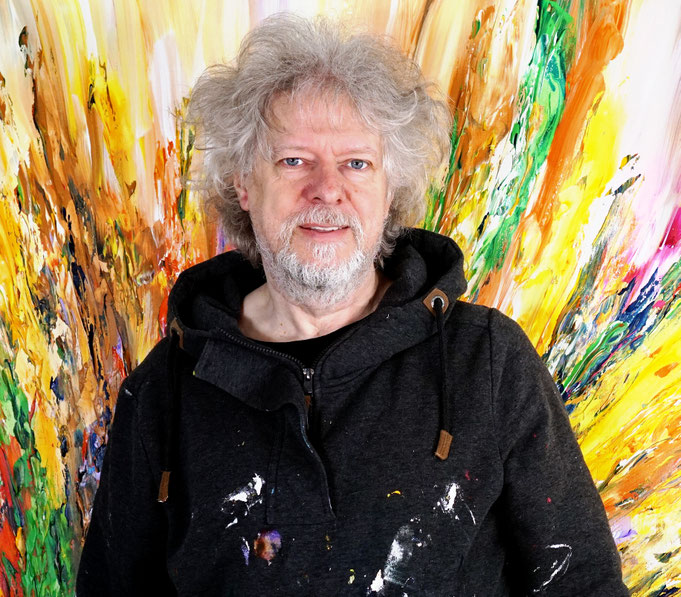..just finished painting: Peter Nottrott with Into The Light XL 16