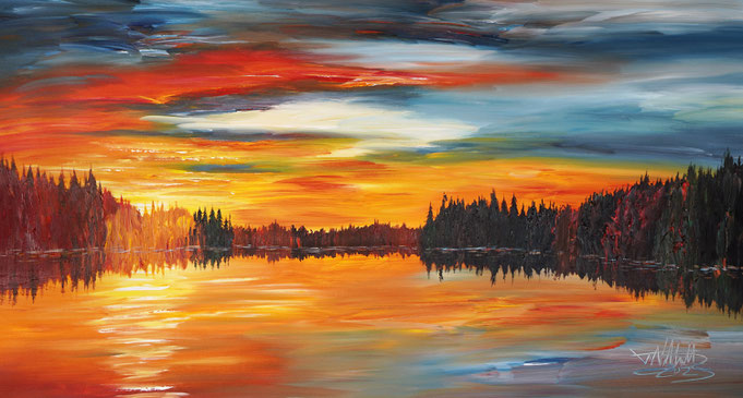 sailing painting