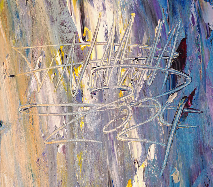 signature of the artist Peter Nottrott and year of creation