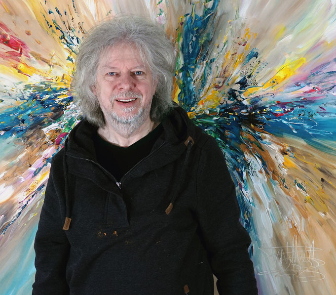 ... just finished painting: Peter with Magical Energy Cloud M 2