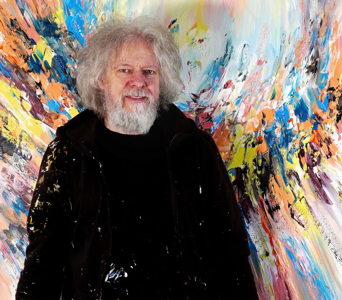 ..just finished painting: Peter Nottrott with Magical Energy XL 1