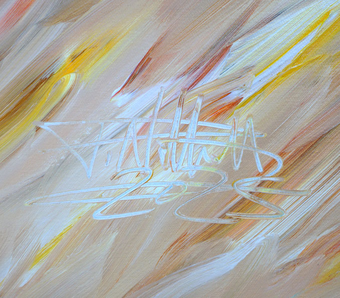 signature of the artist Peter Nottrott and year of creation