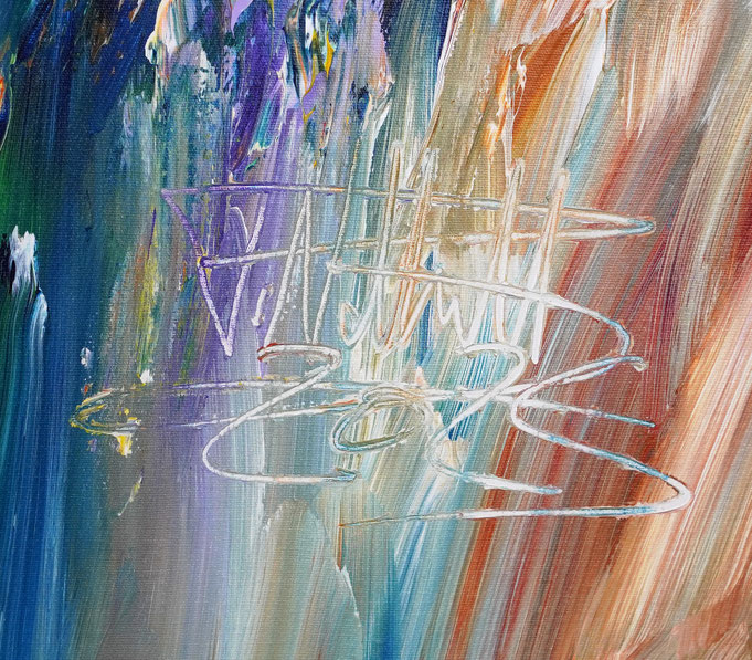 signature of the artist Peter Nottrott and year of creation