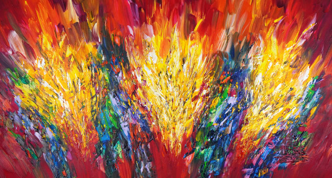 large abstract painting, original artwork