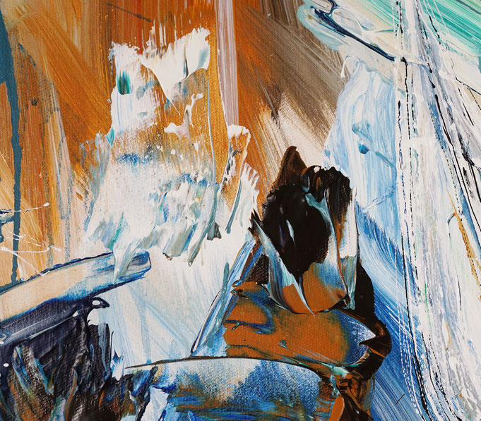 detail of the sailing artwork
