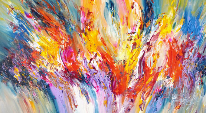 large abstract painting, original artwork