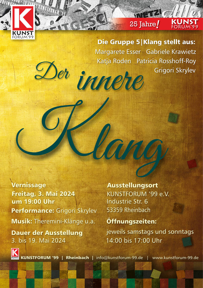 Plakat: M.Roßhoff/P.Roßhoff