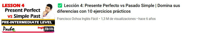 Lección 4: Presente Perfecto vs Pasado Simple | Domina sus diferencias con 10 ejercicios prácticos