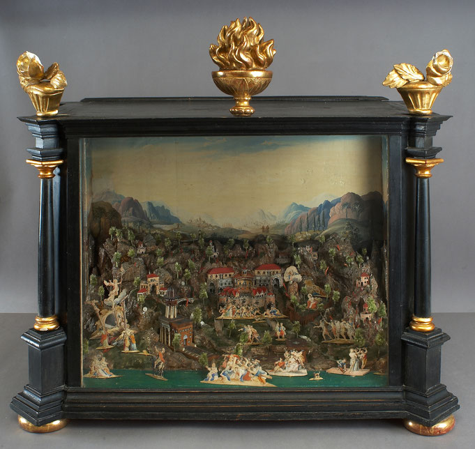 Fastenkrippe, Innsbruck, 2. Hälfte 18. Jh - Fotonachweis Tiroler Landesmuseen/Volkskunstmusem